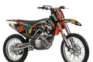 Kit adesivi compatibile con per KTM SX 125 200 250 300 350 450 2013 2016 - MXPKAD14105