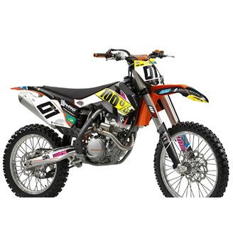 Sticker set compatible with per KTM EXC EXC-F 125 200 250 350 450 2012 - 2013 - MXPKAD14107
