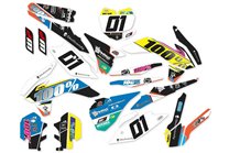 Kit adesivi compatibile con per KTM EXC EXC-F 125 200 250 350 450 2012 - 2013 - MXPKAD14107