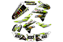 Sticker set compatible with per KAWASAKI KXF 250 2004 - 2005 - MXPKAD14118