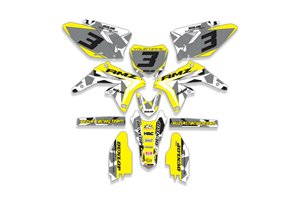 Kit Autocollants compatible avec per SUZUKI RMZ 250 2019 - 2021 - MXPKAD14121