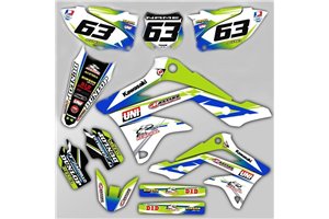 Aufkleber Satz kompatibel mit per KAWASAKI KX 85 2014 - 2020 - MXPKAD14127