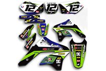 Kit adesivi compatibile con per KAWASAKI KXF 250 2006 - 2008 - MXPKAD14109
