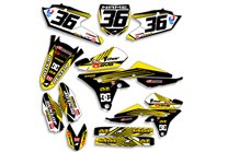 Kit Autocollants compatible avec per SUZUKI RMZ 250 2004 - 2006 - MXPKAD14128