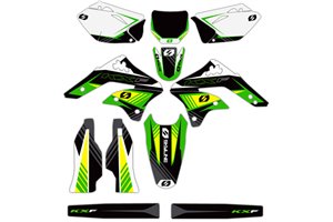 Sticker set compatible with per KAWASAKI KXF 250 2006 - 2008 - MXPKAD14130