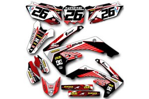 Aufkleber Satz kompatibel mit per YAMAHA YZ 125/250 2015 - 2021 - MXPKAD14131