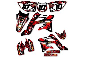 Aufkleber Satz kompatibel mit per YAMAHA YZ 125/250 2015 - 2021 - MXPKAD14133