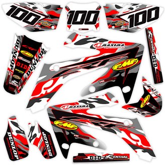 Kit adesivi compatibile con per Honda CRF 250 2010 - 2013 - MXPKAD14137