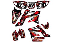 Aufkleber Satz kompatibel mit per Honda CRF 450 2005 - 2008 - MXPKAD14142