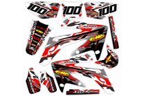 Aufkleber Satz kompatibel mit per Honda CRFX 450 2004 - 2018 - MXPKAD14144