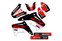 Kit Autocollants compatible avec per Honda CRF 250 2006 - 2009 - MXPKAD14147