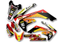 Kit adesivi compatibile con per Honda CRF 250 2006 - 2009 - MXPKAD14155