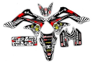 Kit de pegatinas compatible con per Honda CRFX 450 2004 - 2018 - MXPKAD14167