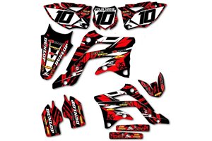 Kit de pegatinas compatible con per Honda CRFX 450 2004 - 2018 - MXPKAD14168