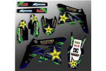 Kit adesivi compatibile con per KAWASAKI KXF 250 2017 - 2020 - MXPKAD14174