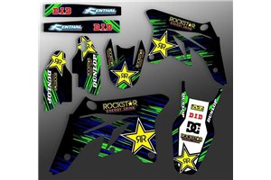 Sticker set compatible with per KAWASAKI KXF 250 2017 - 2020 - MXPKAD14174