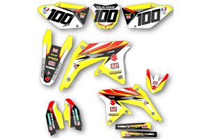 Kit Autocollants compatible avec per SUZUKI RM 85 2002 - 2021 - MXPKAD14182