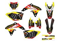 Kit de pegatinas compatible con per SUZUKI RMZ 450 2008 - 2017 - MXPKAD14186