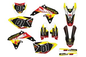 Kit Autocollants compatible avec per SUZUKI RMZ 450 2008 - 2017 - MXPKAD14186