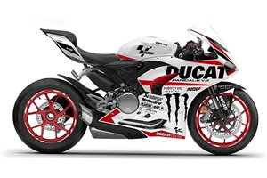 Lackierte Rennverkleidung Ducati Panigale V2 2020 - 2022 + Schrauben, Schnellverschlüsse - MXPCRV14209