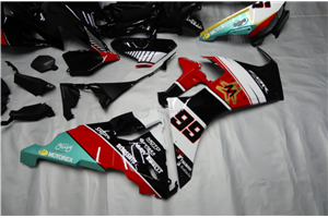 Lackierte Straße Verkleidung auf ABS kompatibel mit Honda Cbr 1000 2017 - 2019 - MXPCAV13115