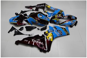Painted street fairings in abs compatible with Honda Cbr 1000 2017 - 2019 - MXPCAV14221
