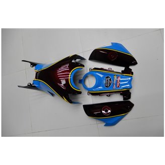 Lackierte Straße Verkleidung auf ABS kompatibel mit Honda Cbr 1000 2017 - 2019 - MXPCAV14221
