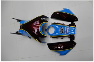 Lackierte Straße Verkleidung auf ABS kompatibel mit Honda Cbr 1000 2017 - 2019 - MXPCAV14221