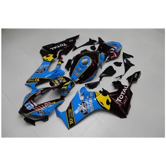 Lackierte Straße Verkleidung auf ABS kompatibel mit Honda Cbr 1000 2017 - 2019 - MXPCAV14221