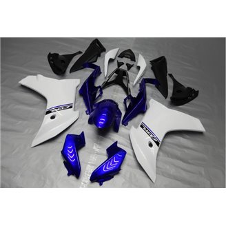 Painted street fairings in abs compatible with Honda CBR 600F 2011 - 2013 - MXPCAV14230