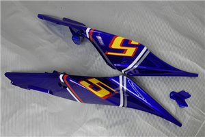 Lackierte Straße Verkleidung auf ABS kompatibel mit Aprilia RS4 125 2012 - 2017 - MXPCAV14244