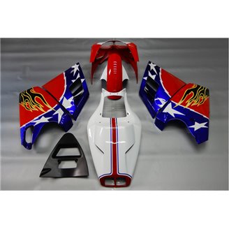 Painted street fairings in abs compatible with Ducati 748 916 996 - MXPCAV13029