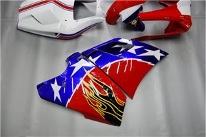 Painted street fairings in abs compatible with Ducati 748 916 996 - MXPCAV13029