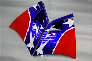 Painted street fairings in abs compatible with Ducati 748 916 996 - MXPCAV13029