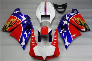 Painted street fairings in abs compatible with Ducati 748 916 996 - MXPCAV13029