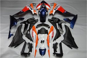 Lackierte Straße Verkleidung auf ABS kompatibel mit Honda CBR 500R 2013 - 2015 - MXPCAV14271