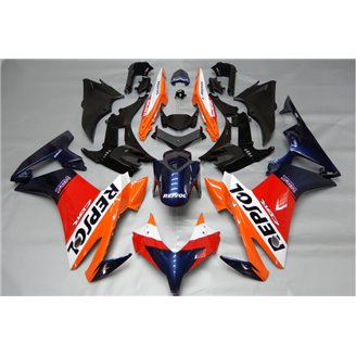 Carene stradali in abs verniciate compatibili con Honda CBR 500R 2013 - 2015 - MXPCAV14271