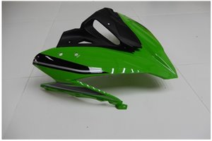 Lackierte Straße Verkleidung auf ABS kompatibel mit Kawasaki Ninja 650 2017 - 2019 - MXPCAV14275