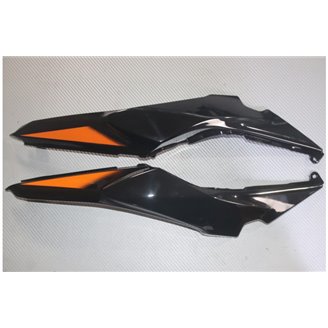 Lackierte Straße Verkleidung auf ABS kompatibel mit Kawasaki Ninja 650 2017 - 2019 - MXPCAV14275