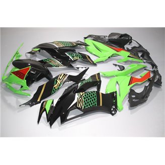 Carenados en abs pintados para la calle compatible con Kawasaki ZX6R 636 2013 - 2018 - MXPCAV14277