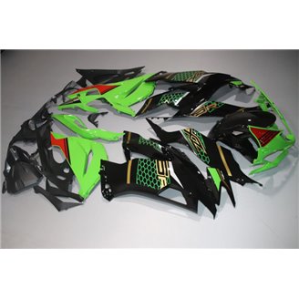 Painted street fairings in abs compatible with Kawasaki ZX6R 636 2013 - 2018 - MXPCAV14277