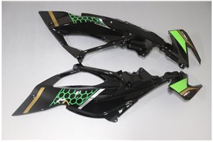 Painted street fairings in abs compatible with Kawasaki ZX6R 636 2013 - 2018 - MXPCAV14277