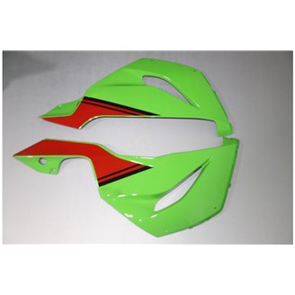Painted street fairings in abs compatible with Kawasaki ZX6R 636 2013 - 2018 - MXPCAV14277