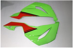 Painted street fairings in abs compatible with Kawasaki ZX6R 636 2013 - 2018 - MXPCAV14277