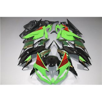 Painted street fairings in abs compatible with Kawasaki ZX6R 636 2013 - 2018 - MXPCAV14277