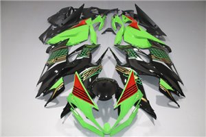 Painted street fairings in abs compatible with Kawasaki ZX6R 636 2013 - 2018 - MXPCAV14277