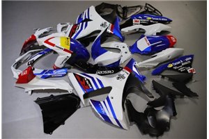 Painted street fairings in abs compatible with Suzuki Gsxr 1000 2009 - 2016 - MXPCAV14278