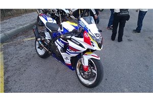 Painted street fairings in abs compatible with Suzuki Gsxr 1000 2009 - 2016 - MXPCAV14278