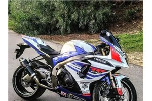 Painted street fairings in abs compatible with Suzuki Gsxr 1000 2009 - 2016 - MXPCAV14278