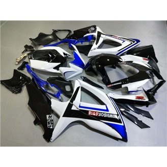 Painted street fairings in abs compatible with Suzuki Gsxr 600/750 2008 - 2010 - MXPCAV14279